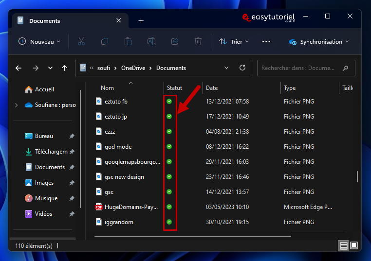 forcer telechargement onedrive windows 6 fichiers synchronises