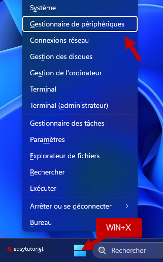 gestionnaire de peripheriques