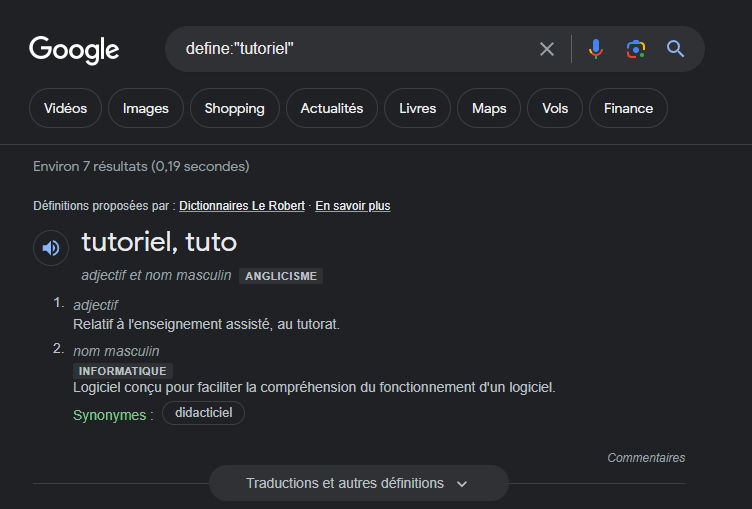 google dorks 9 define