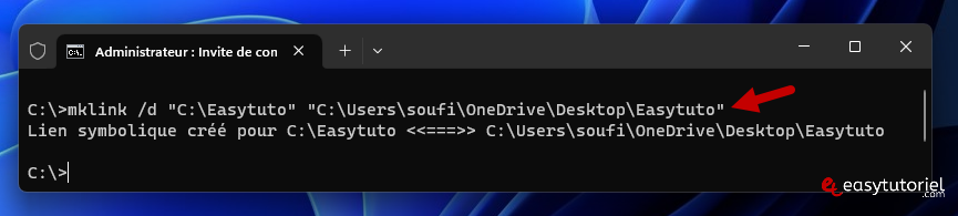 lien symbolique symlink windows 4 mklink dossier