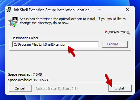 lien symbolique symlink windows 6 link shell extension installation