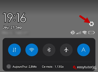 navigations gestes android 1 parametres