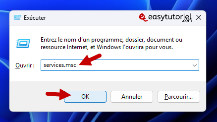 ntoskrnl exe erreur windows 7 services msc
