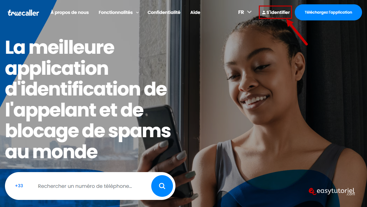 proprietaire numero telephone 1 truecaller s identifier