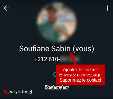 proprietaire numero telephone 11 whatsapp identifie