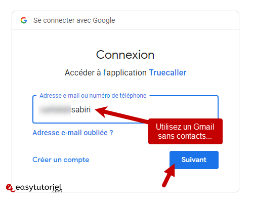 proprietaire numero telephone 2 connexion google