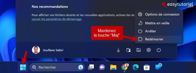 ubuntu dual boot windows 11 20 redemarrer touche maj