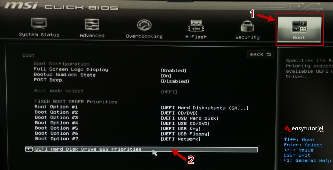 ubuntu dual boot windows 11 35 changer ordre boot