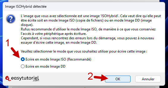 ubuntu dual boot windows 11 5 ecrire iso rufus