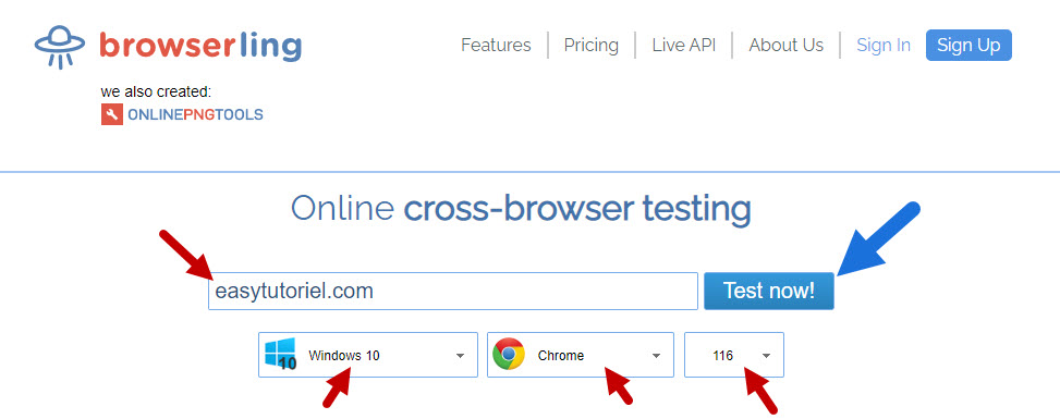 browserlink test navigateur 1