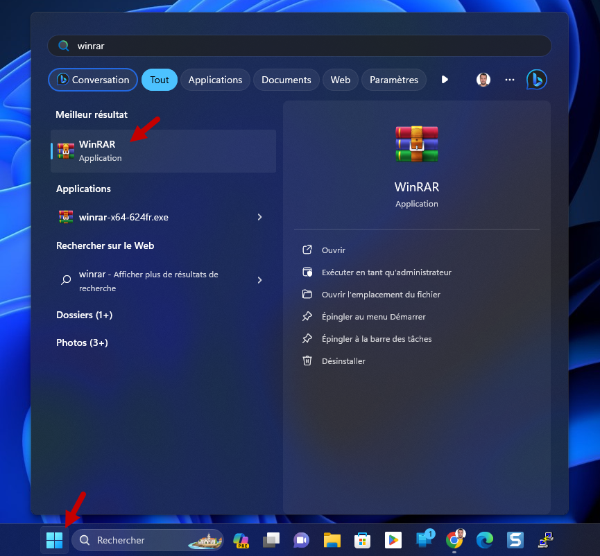 erreur winrar endommage inconnu 2