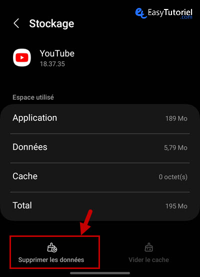 vider cache application android 6