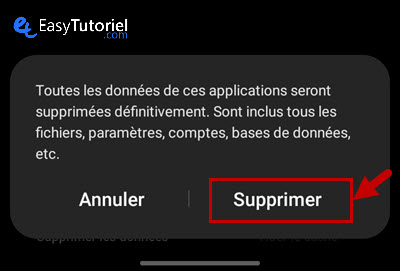 vider cache application android 7