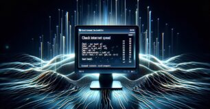 vitesse internet speedtest via cmd