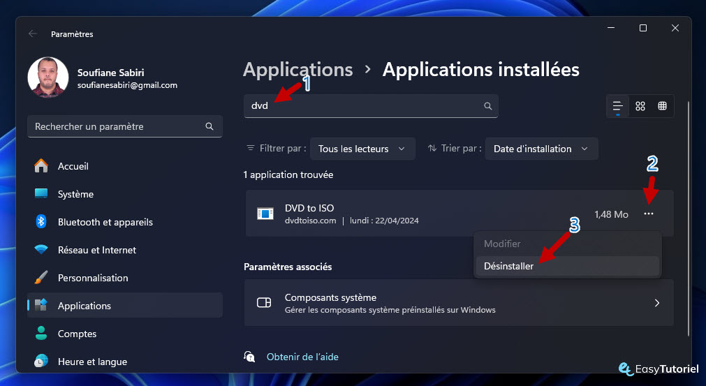 desinstaller dvd to iso