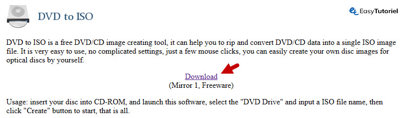 download dvd to iso