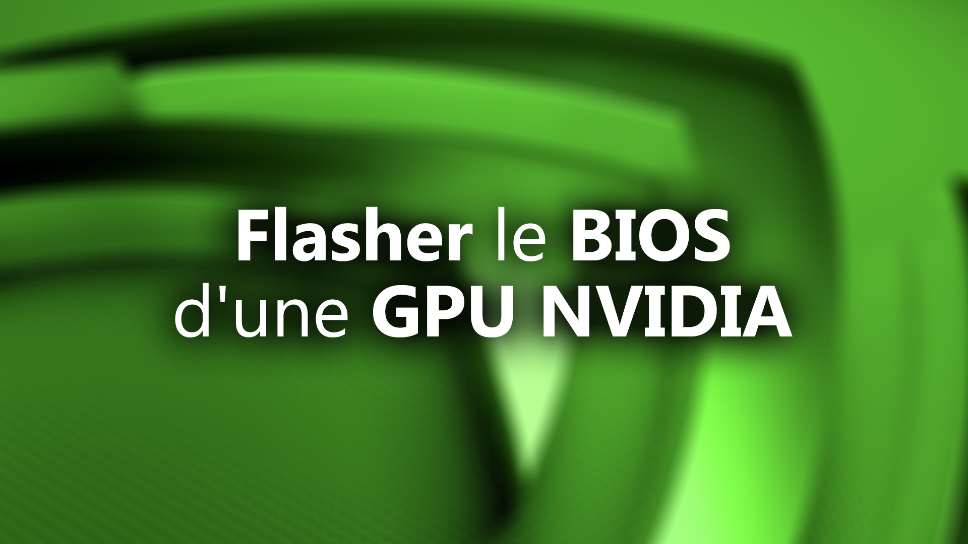 Flasher le BIOS d