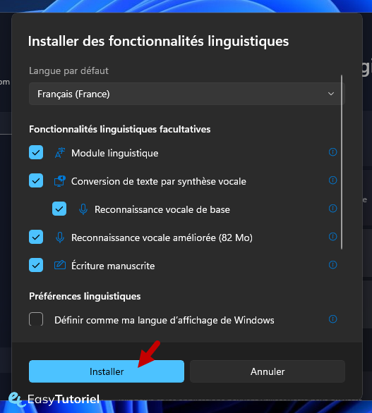 changer clavier qwerty a azerty 6 installer