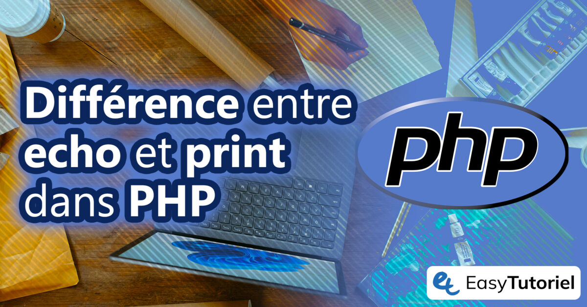 difference echo print php