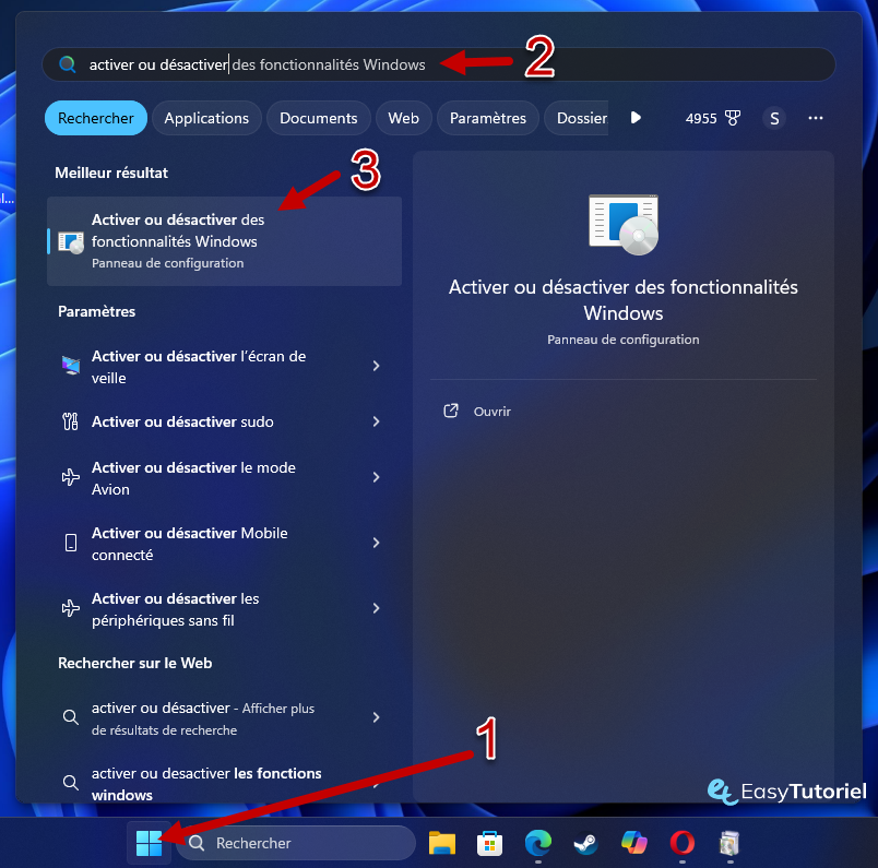 wsa manager apk installer windows 5 activer ou desactiver fonctionnalites