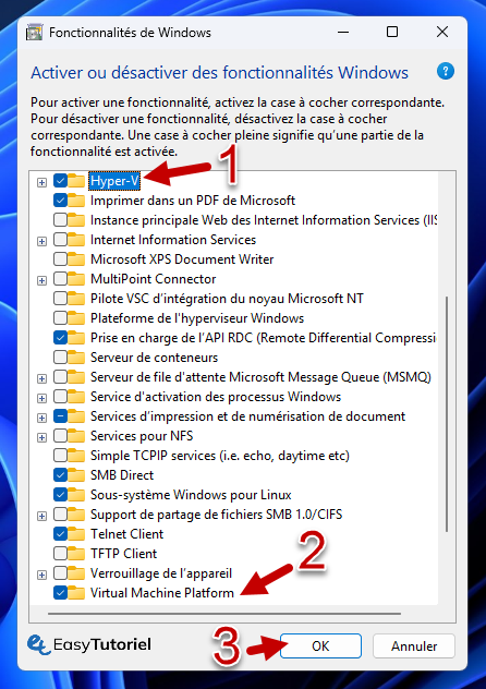 wsa manager apk installer windows 6 hyper v virtual maching platform