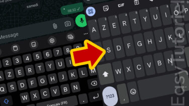 agrandir lettres clavier android