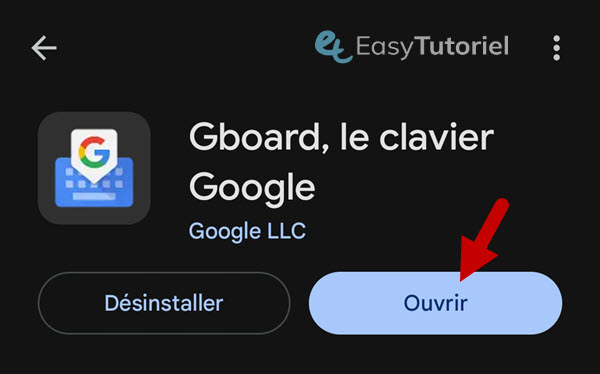 agrandir lettres clavier android 9