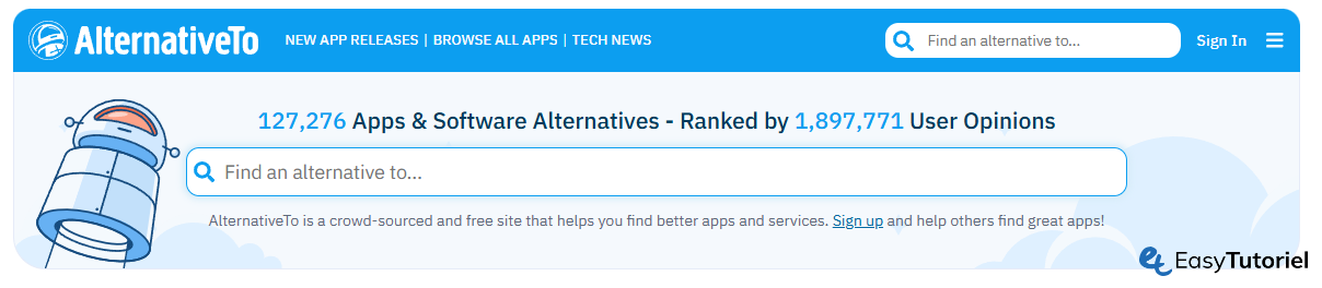 alternativeto