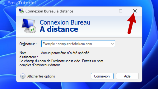 connexion bureau a distance