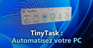 tinytask enregistrer clics frapes automatiser pc