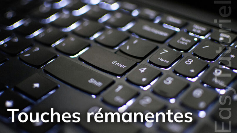 touches remanentes windows 11
