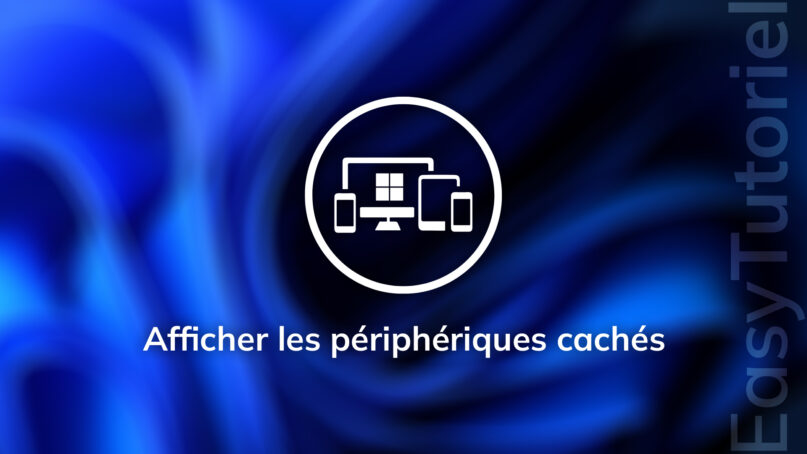 afficher peripheriques caches windows