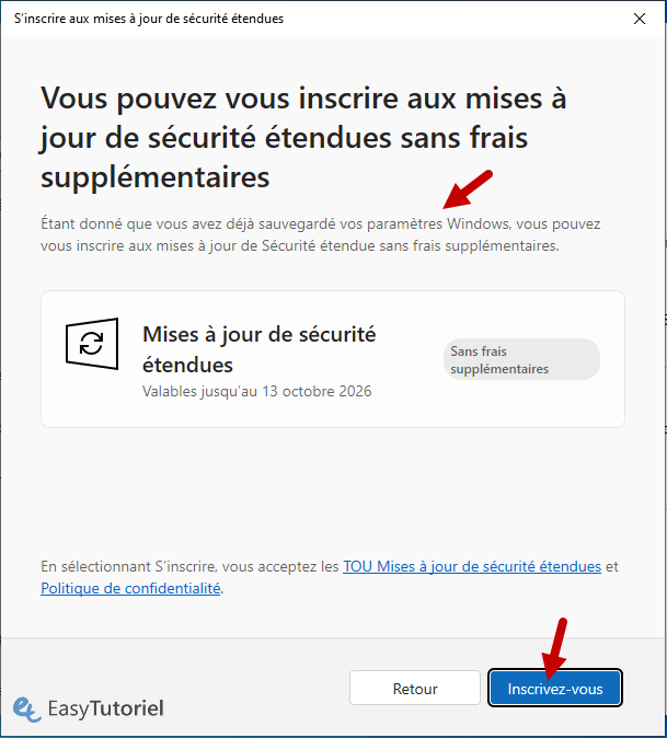 inscrivez vous etant donne