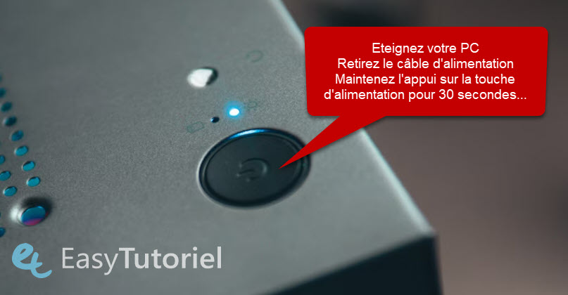 vider l alimentation