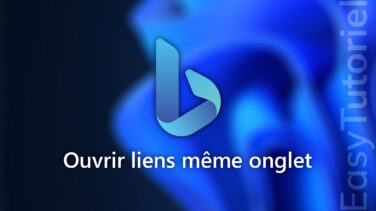bing ouvrir liens meme onglet windows navigateur