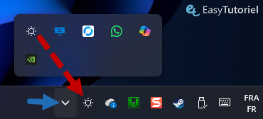 deplacer icone brightnessslider