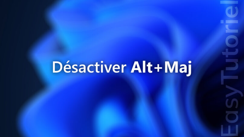 desactiver supprimer altmaj windows 11