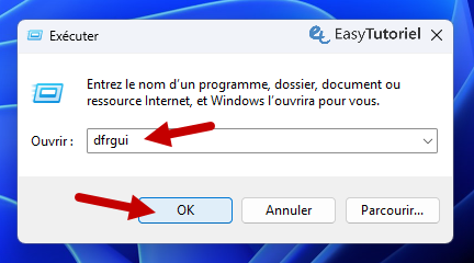 drgui executer optimiser lecteurs