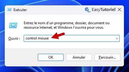 executer control mouse