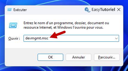 executer devmgmt msc