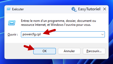 executer powercfg cpl