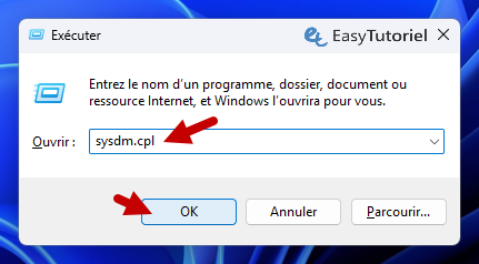 executer sysdm cpl