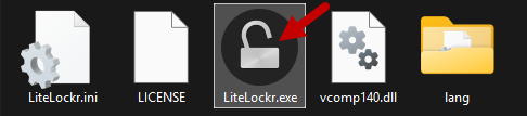 litelockr fichiers