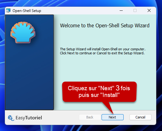 next next install