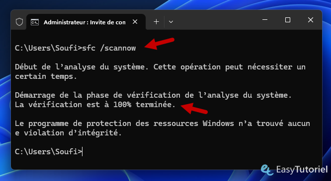 sfc scannow cmd