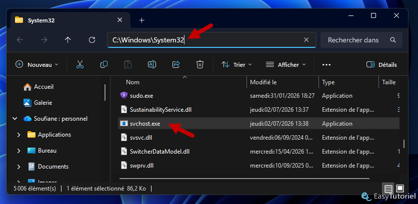 svchost system32 windows