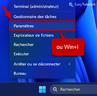 winx parametres
