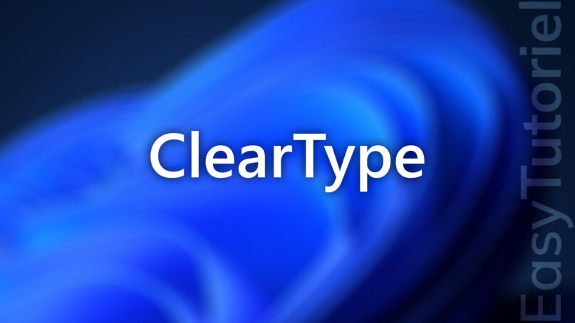 optimiser texte lisible ecran cleartype windows