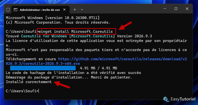winget install microsoft coreutils cmd